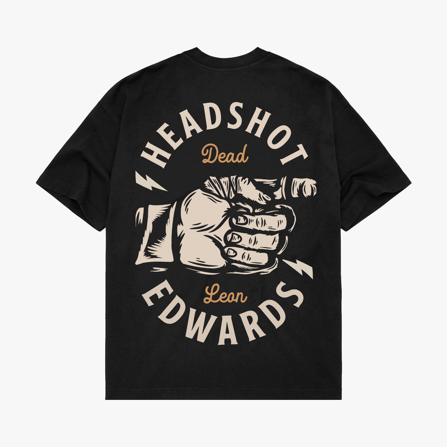 Head Shot Dead Black Tee